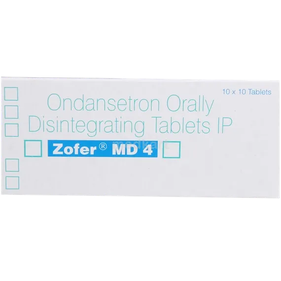 zofer md 4mg tablet 10's